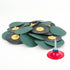 3 inch 80 Grit Zirconia “Roloc” Roll-On Type Abrasive Sanding Discs (25 pcs) with Holder