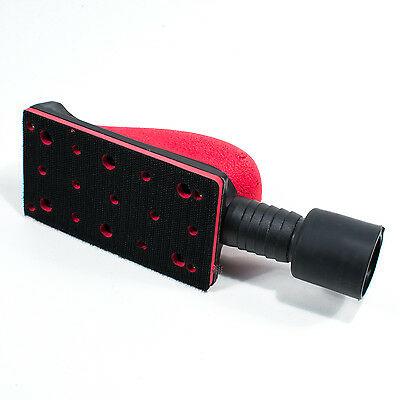 Vacuum Hand Sanding Block Multi Hole Hook and Loop 2.75" x 5" - Tool Guy Republic