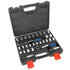 TGR 30PC Quick Release Go Thru Spline Socket Set - 1/4" & 3/8" Drive SAE/Metric Sizes - Tool Guy Republic