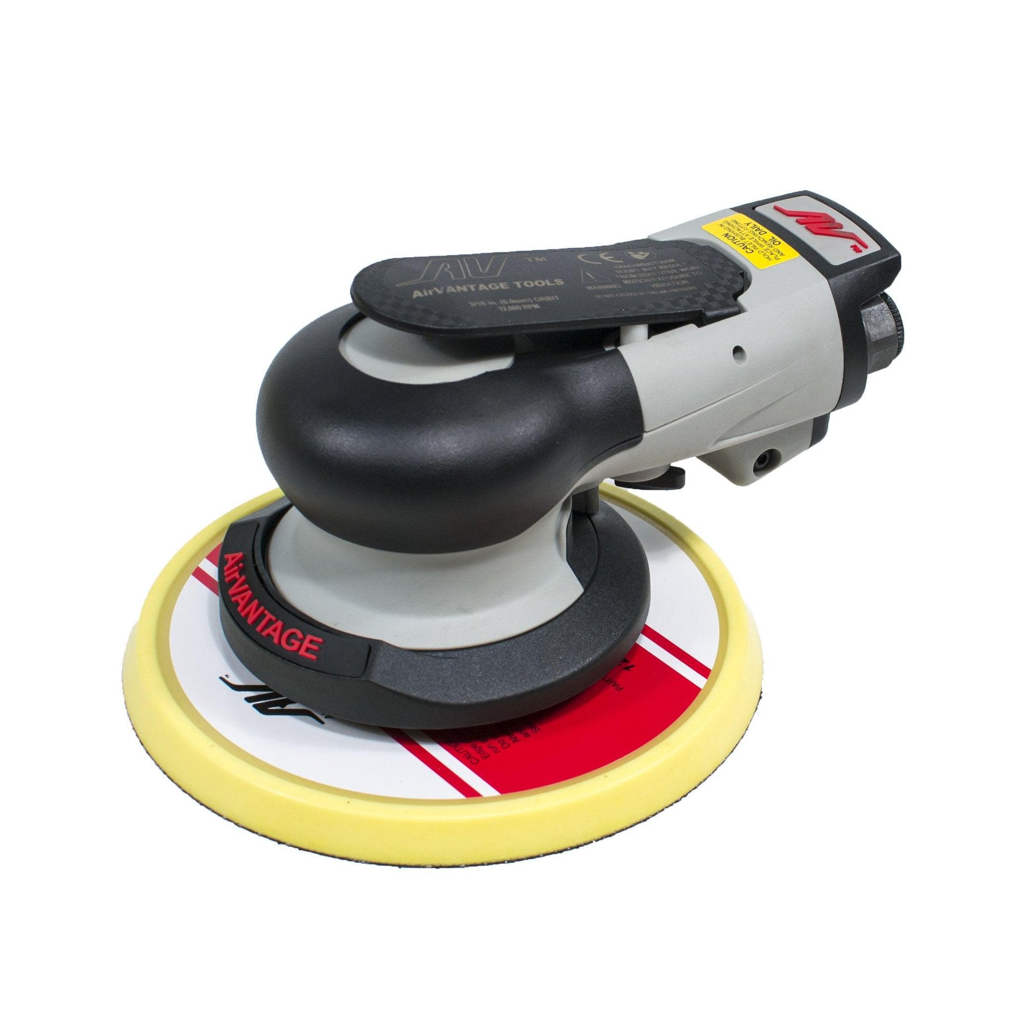 AirVANTAGE Advanced 6" Random Orbital Palm Sander with Pad - Tool Guy Republic