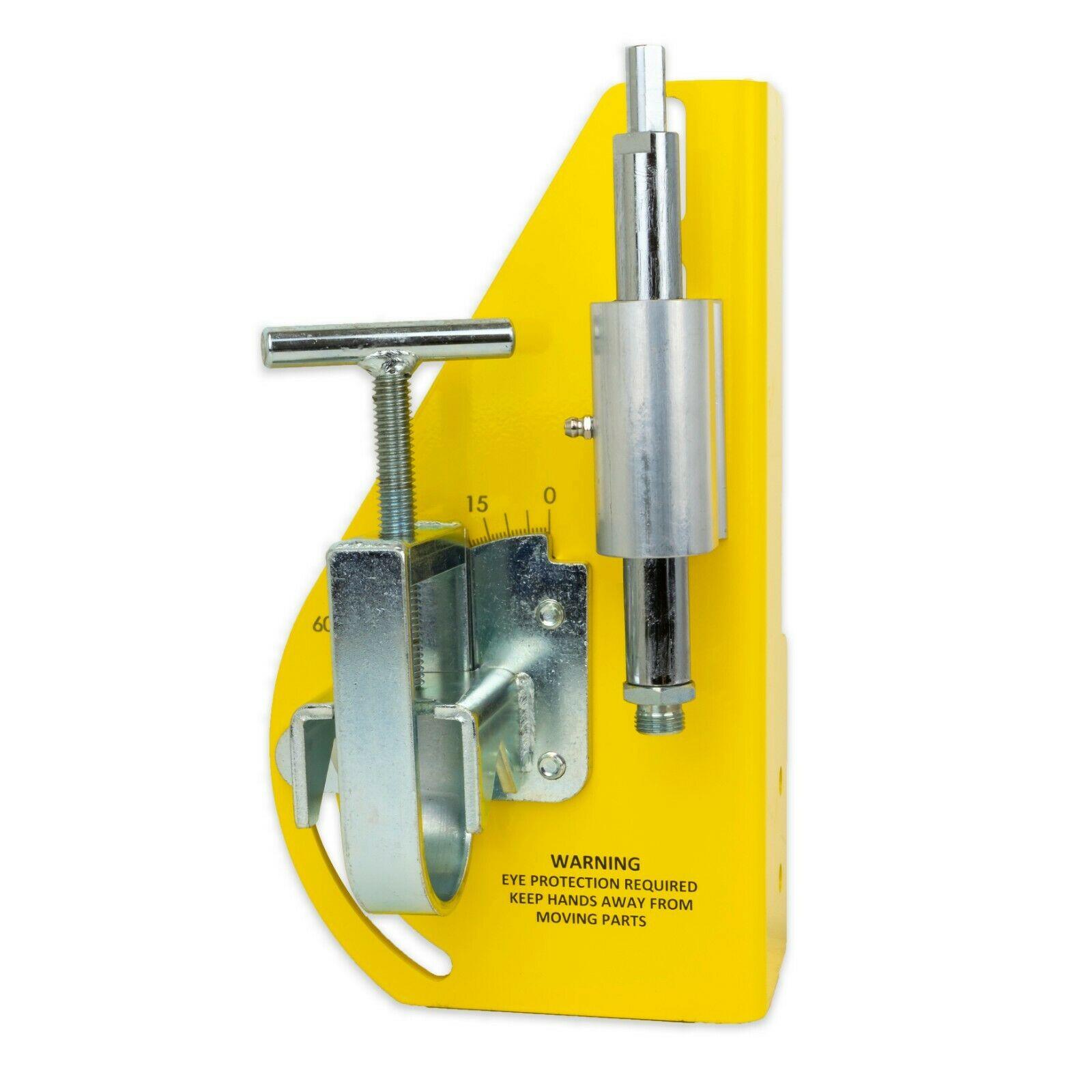 TGR Tubing and Pipe Notcher 0-60 degrees (2" Capacity) - Tool Guy Republic