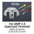 Crimping Tool Die - H2 Die for AMP 1.5 Superseal Terminal AWG 22-20/16