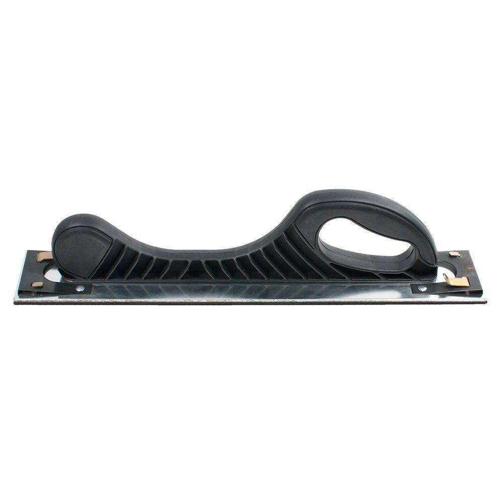 Two Handed Hook and Loop Sanding Block - Aluminum with Plastic Handles - 15.75" x 2.75" - Tool Guy Republic
