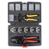 Interchangeable Ratcheting Terminal Crimper Set - 12 Die Sets with Wire Strippers - Tool Guy Republic